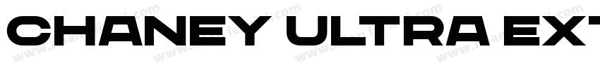 CHANEY Ultra Extended字体转换